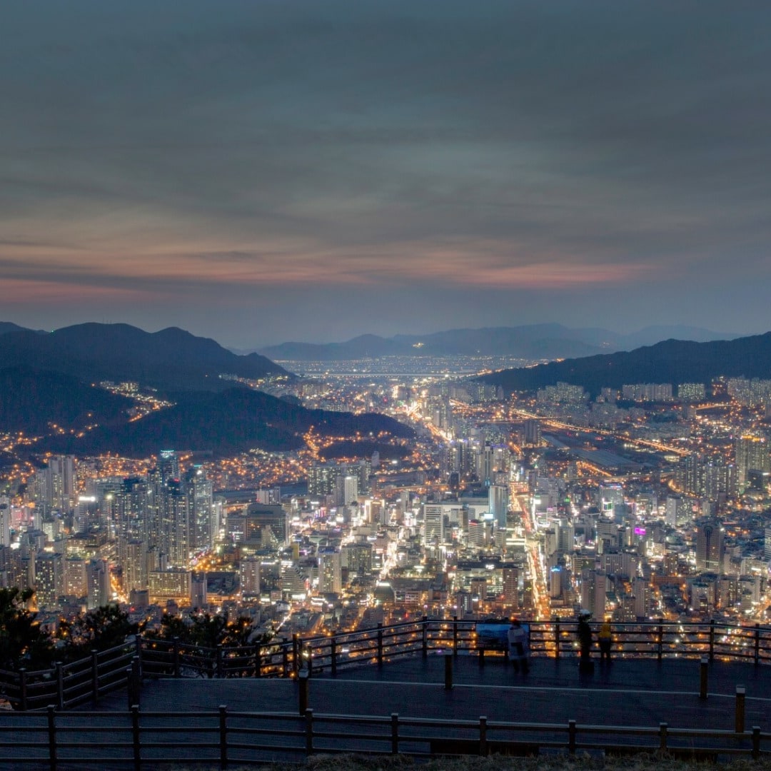 【釜山一日游】釜山夜景游:diorama 海岸景观眺望空间 虎泉