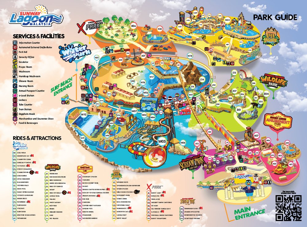 Sunway Lagoon Theme Park Operating Hours And Best Time To Visit