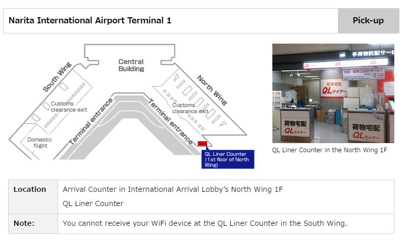 4G WiFi (JP Airport Pick Up) for Japan - Klook
