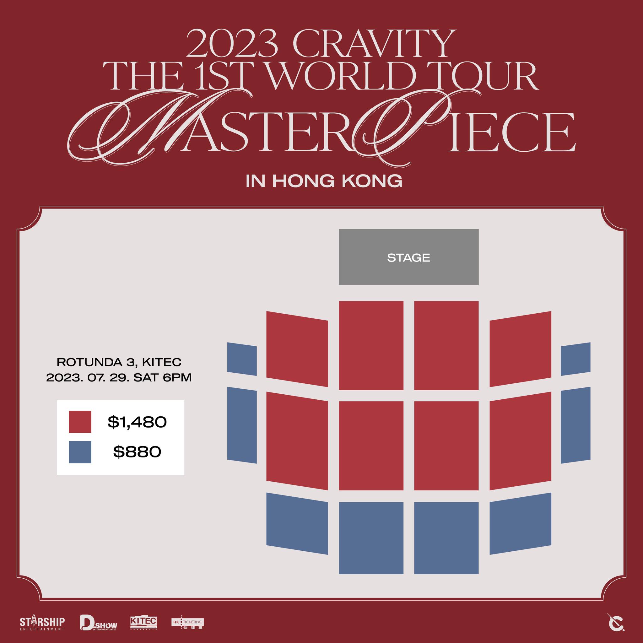 CRAVITY演唱会2023香港站CRAVITY THE 1ST WORLD TOUR MASTERPIECE