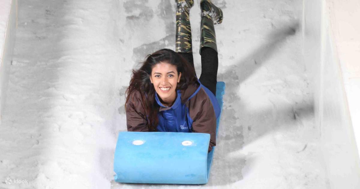 things to do with family in bangalore india | have some winter wonderland fun at snow city