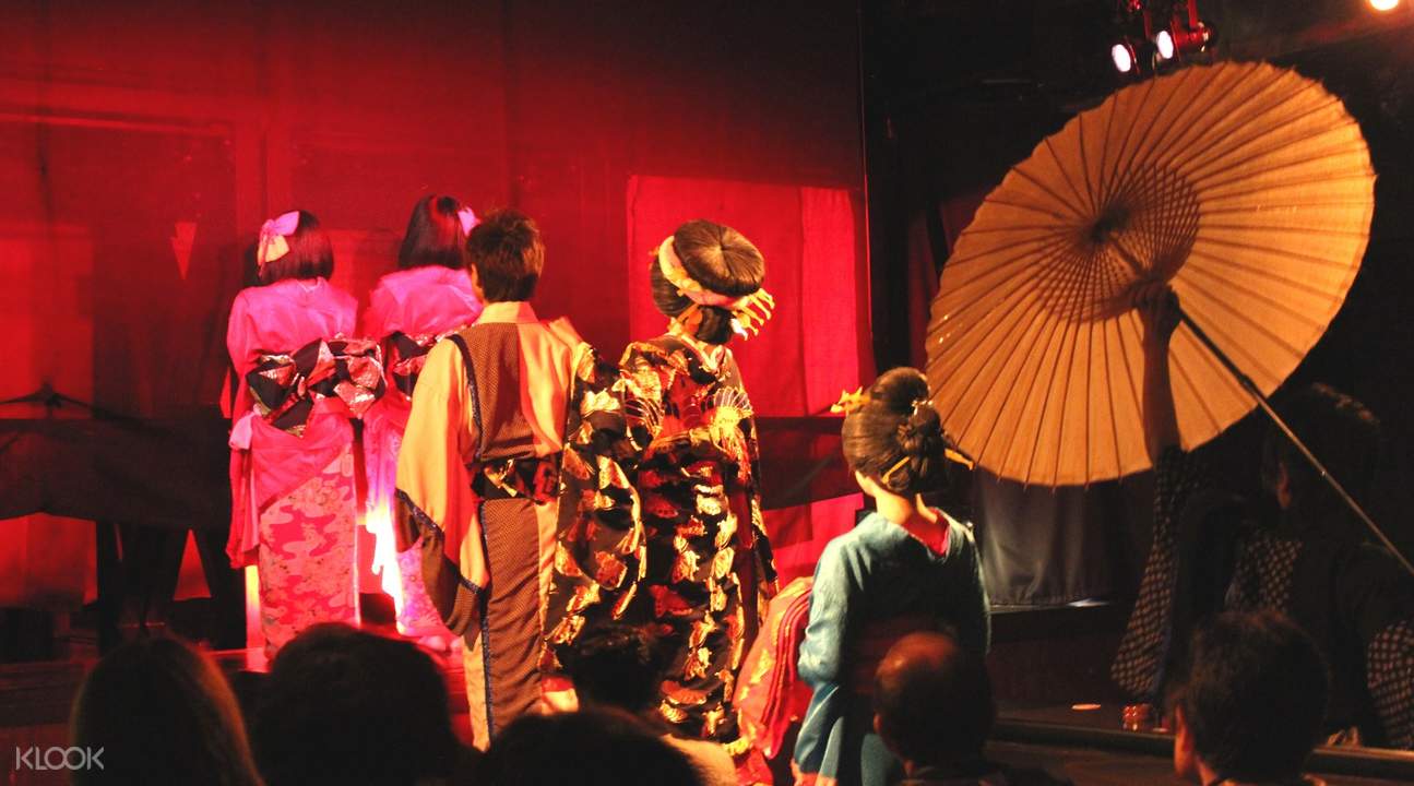 tokyo — see the biou-za weekend dance show — a traditional