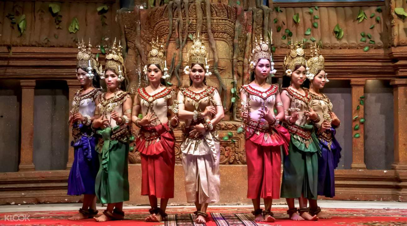 仙女舞是千年高棉文化引以为傲的一部分,舞蹈的灵感衍生于印度文化