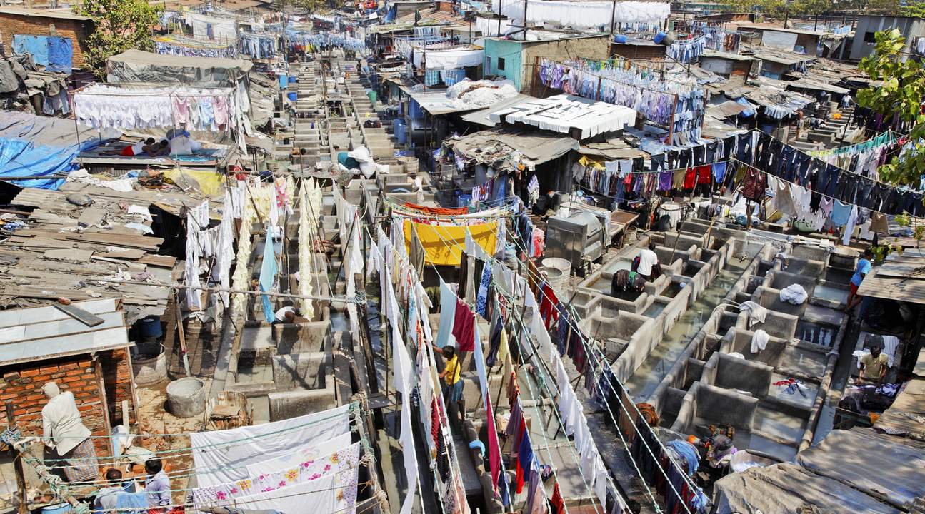 孟买千人洗衣场