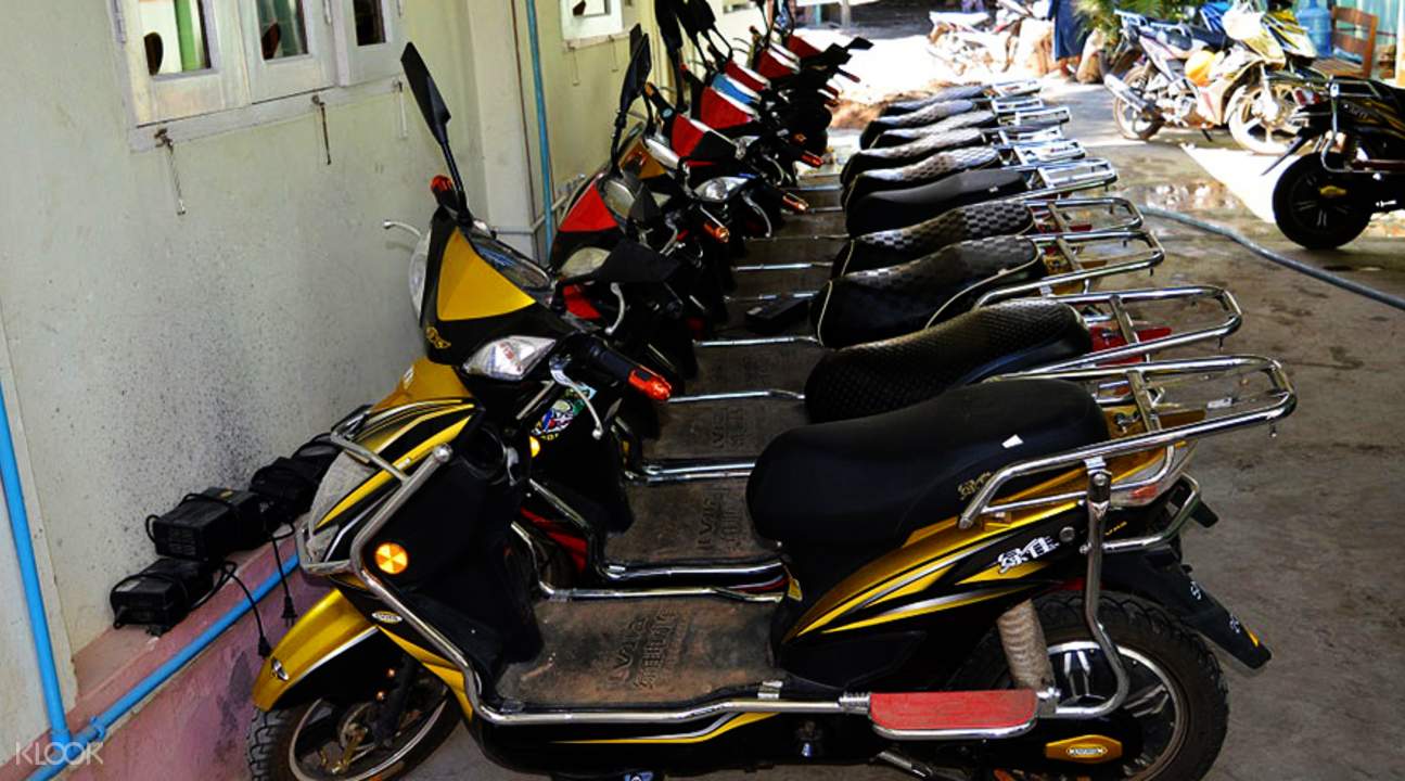 guided e-bike bagan temples half day tour