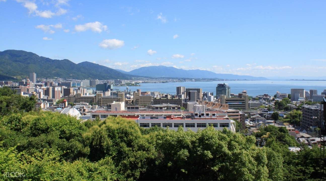 lake biwa from osaka lake biwa area