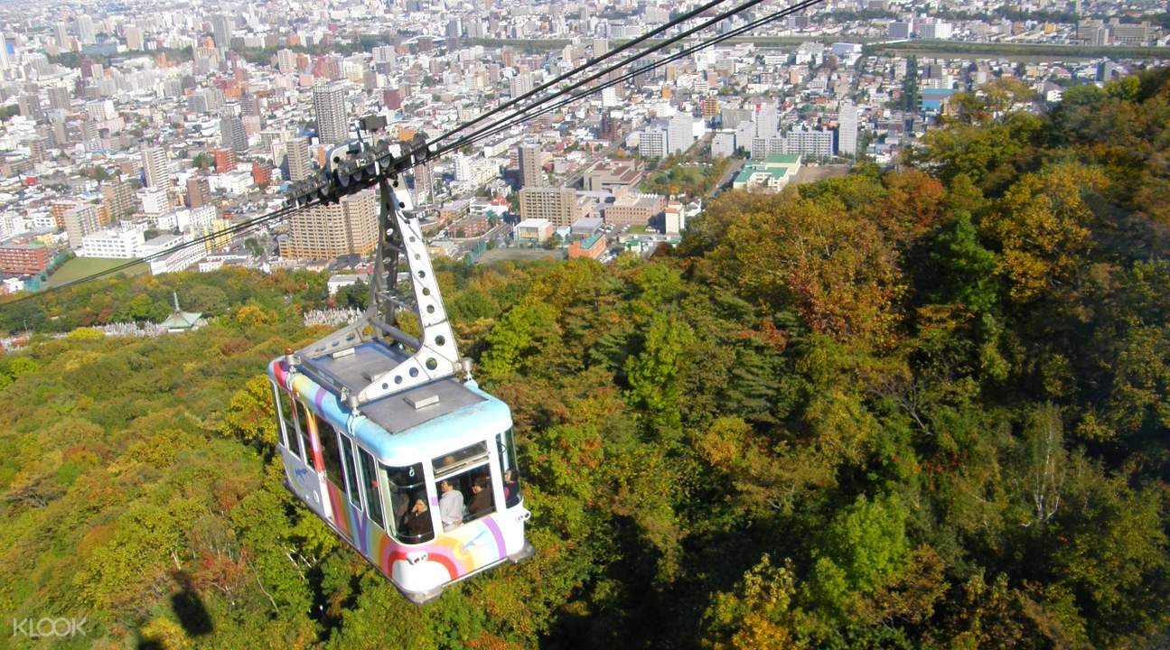 札幌藻岩山 & 大仓山赏夜景(含晚餐)