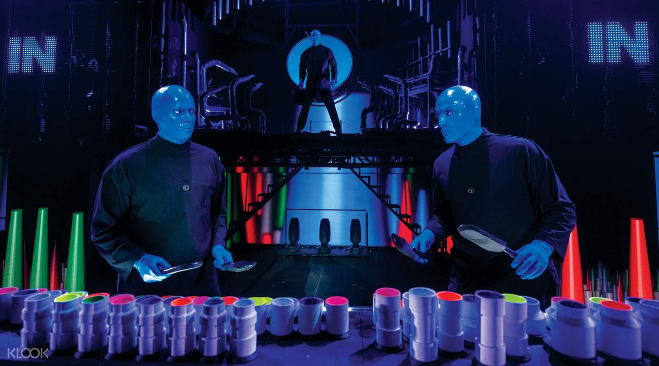 blue man group at the luxor hotel & casino ticket