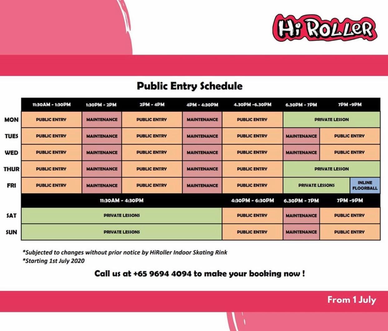 Up to 25 Off Hi Roller Indoor Skating Ticket Klook Singapore