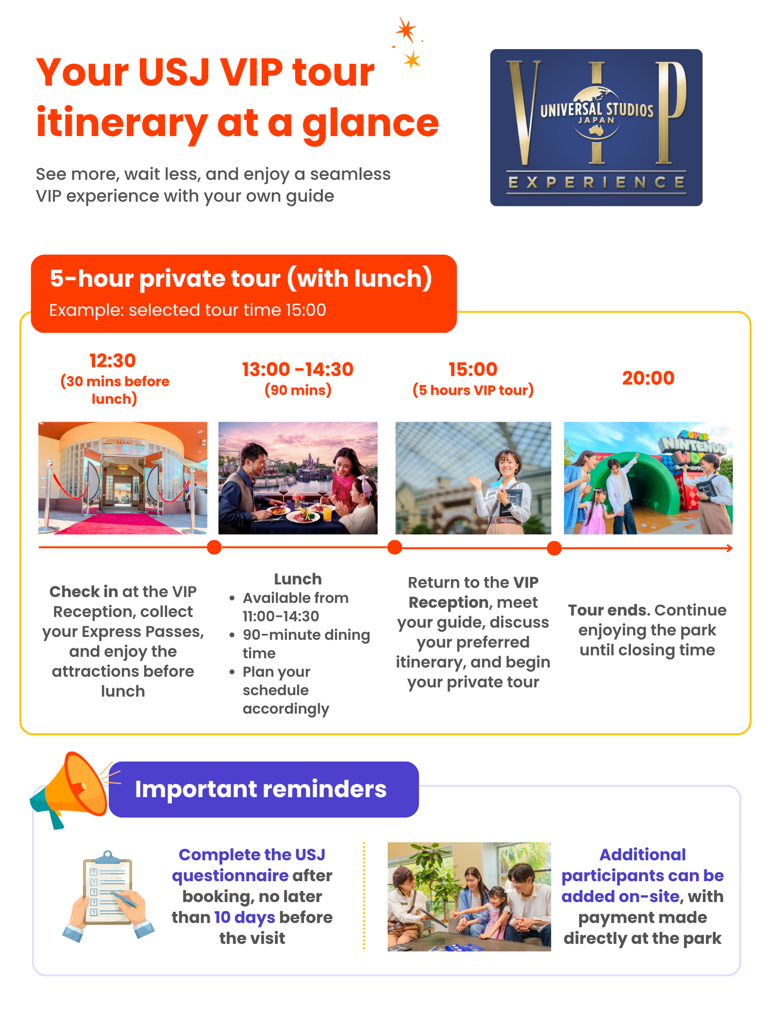 5-hour tour with lunch