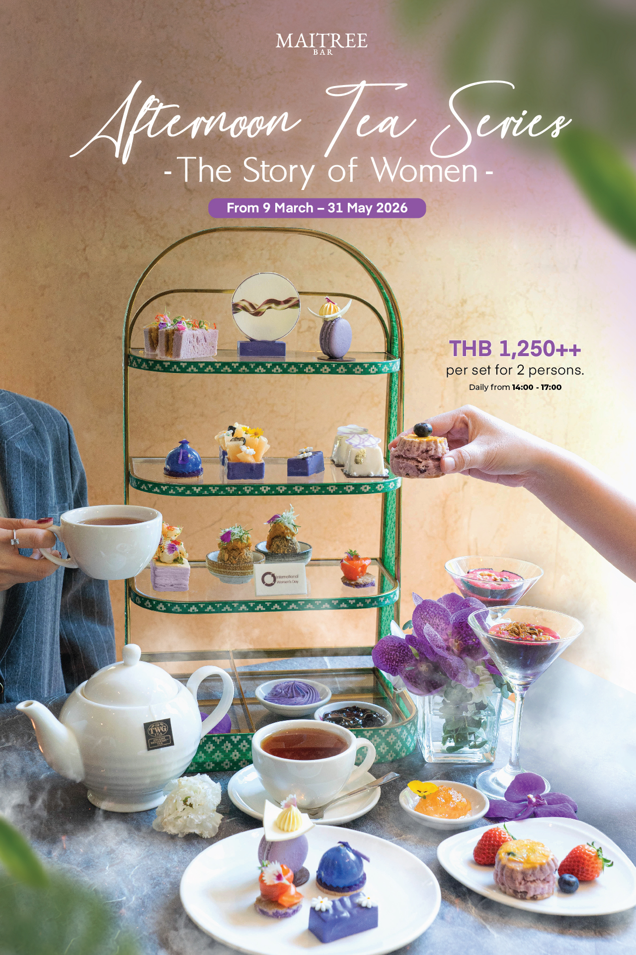 Afternoon Tea Menu Women