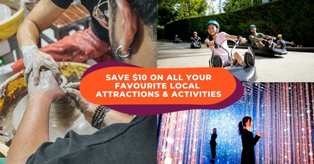 Enjoy Weekly 1-For-1 Deals And Save $10 On Your Favourite Activities Like Southern Island Ferry Ticket And Dragon Kiln Workshop