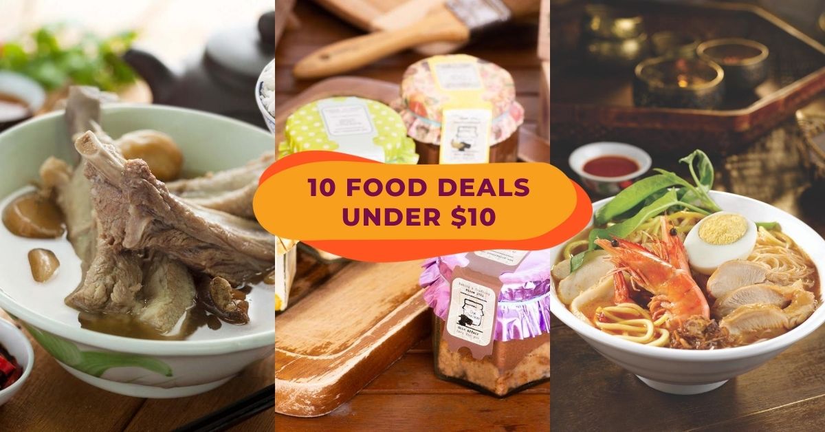 10 Shiok Food Promotions Under 10, Including National Day Special