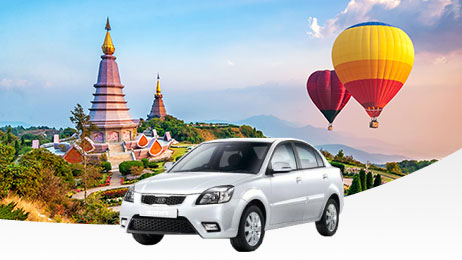 Chiang Mai Car Rental | Rent a car for Elephant Sanctuary, Tiger Kingdom, Wat Phra That Doi Suthep, Night Bazaar, Wat Chedi Luang
