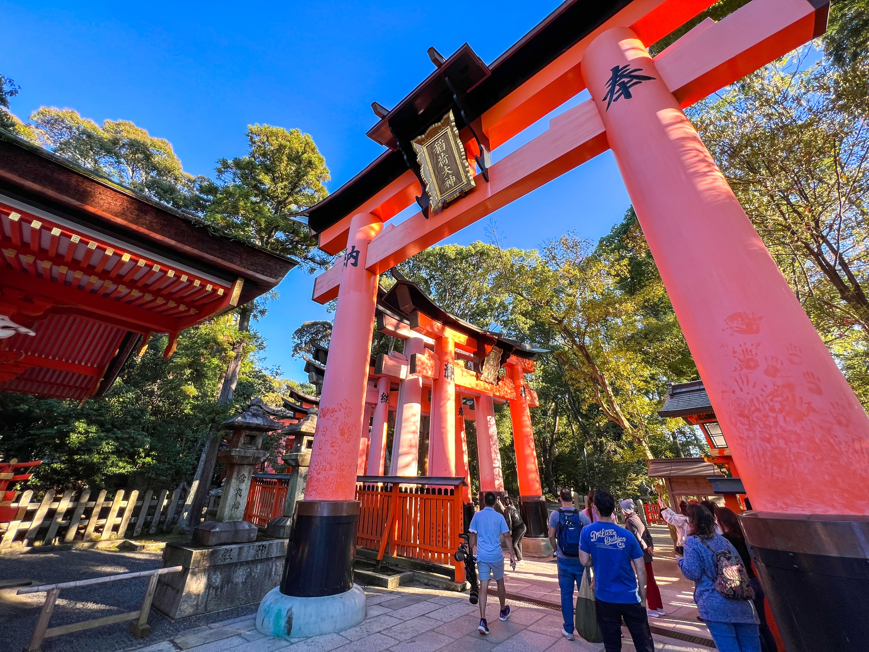 후시미 이나리 신사, 토리이 게이트, 교토 관광지, 아라시야마, 교토 신사, 일주문