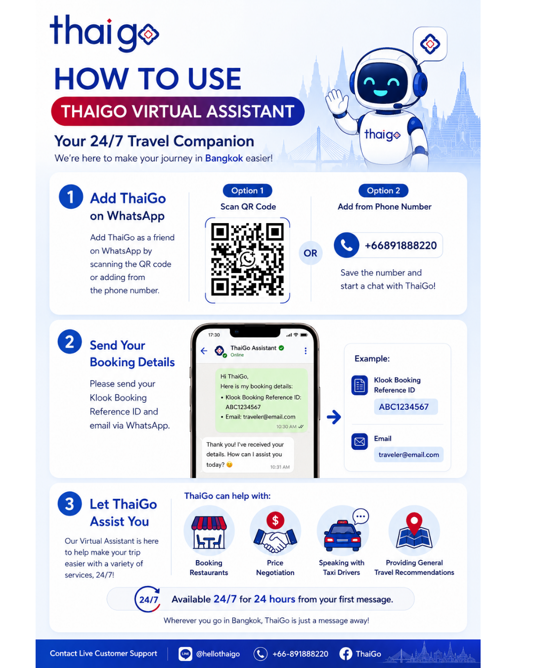 How to Redeem Thai Go Day Pass