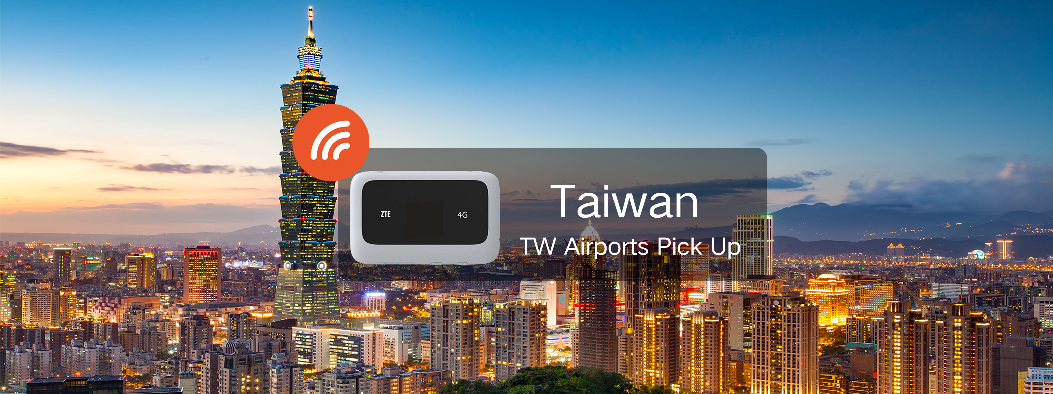 4G WiFi for Taiwan