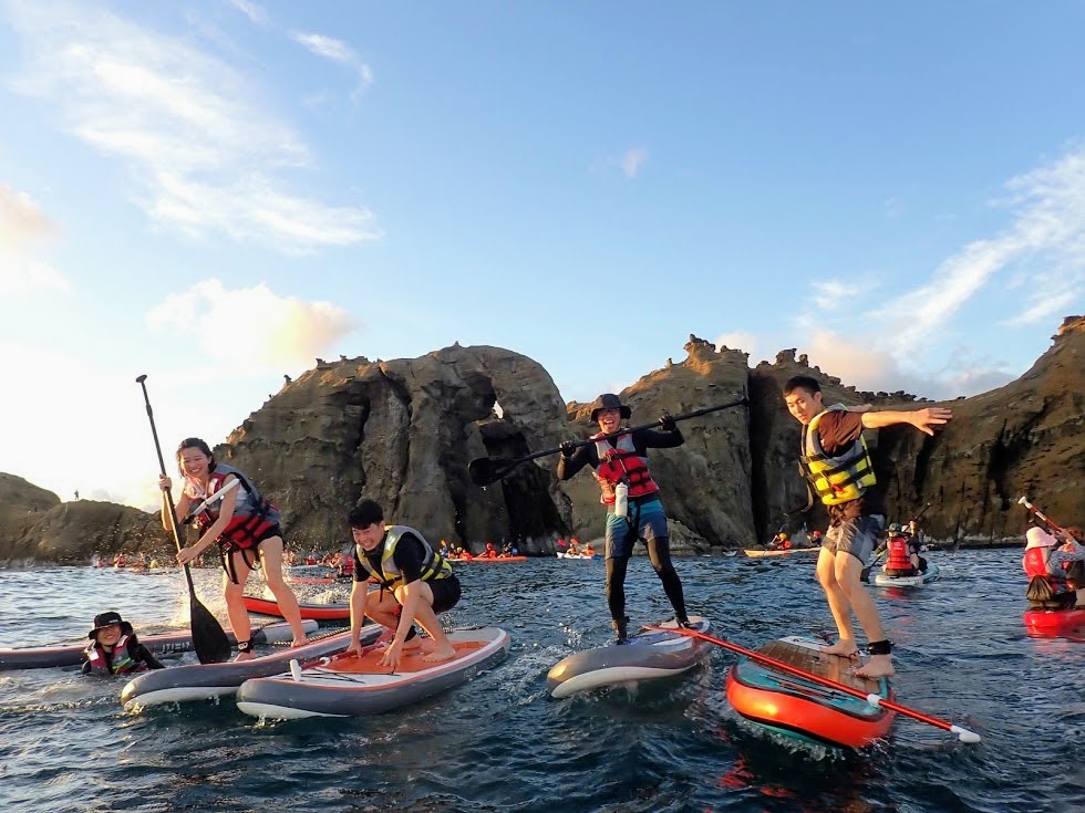 新北｜象鼻岩・龍洞・福隆・坪林・碧潭SUP立槳體驗