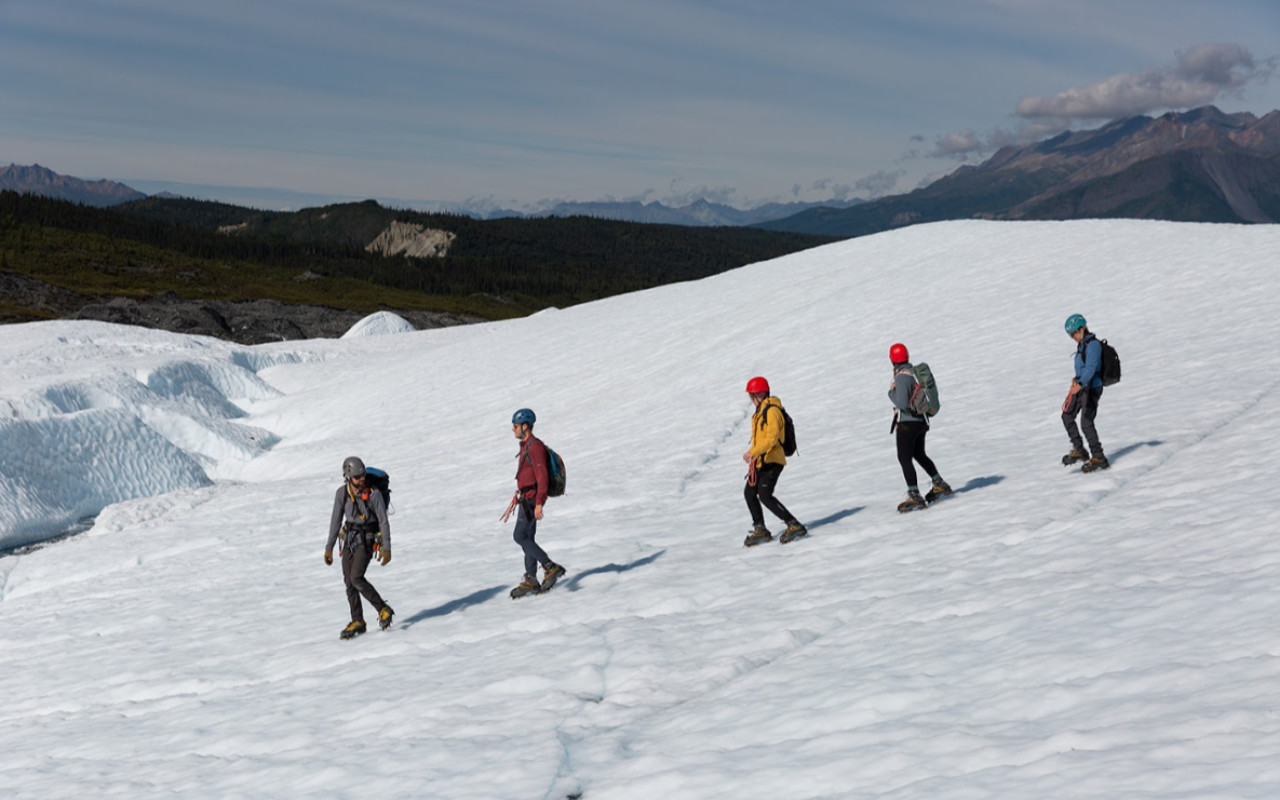Matanuska Glacier Backcountry Ice Climbing