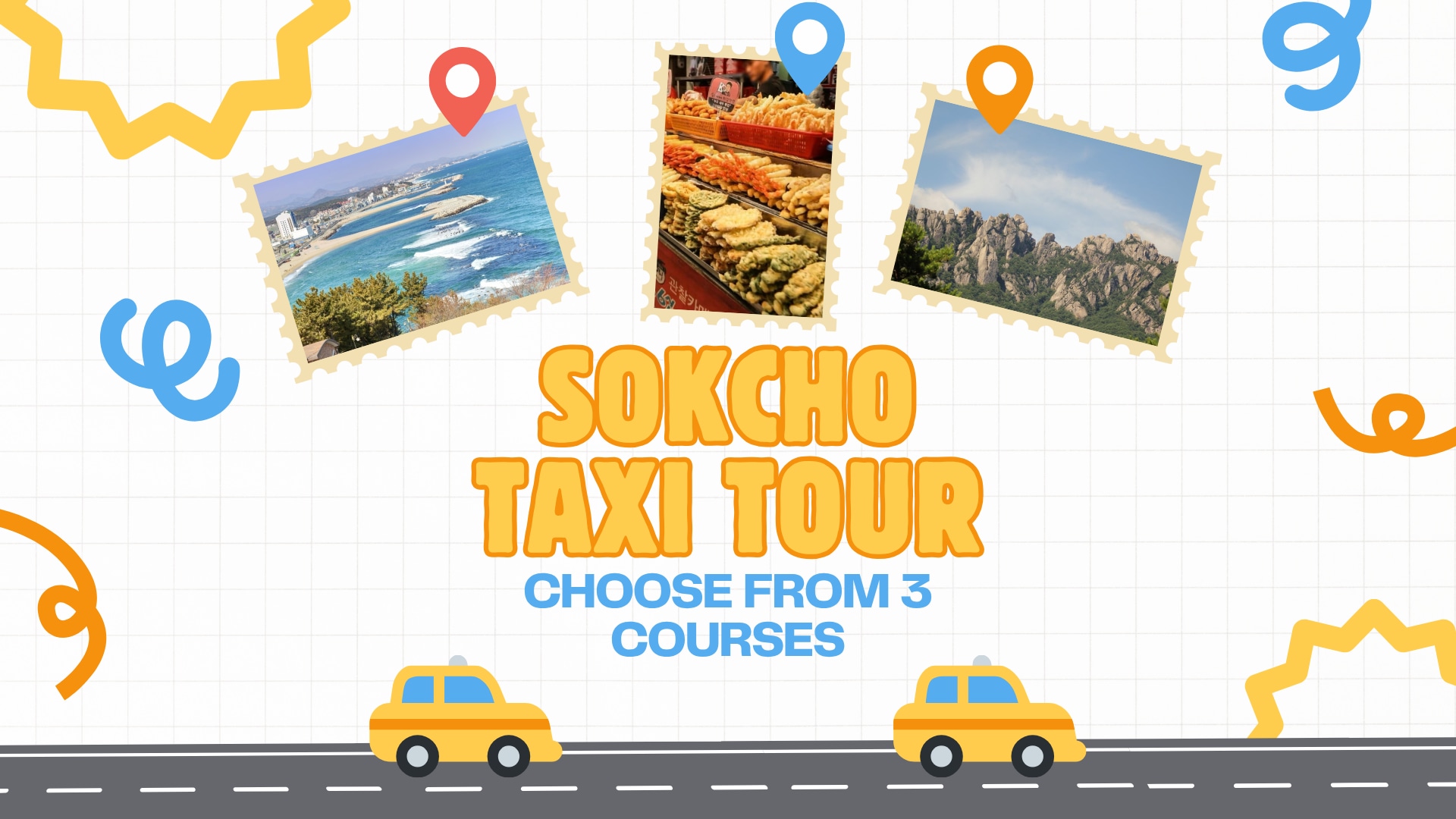 Gangwon Sokcho 3-Hour Taxi Tour