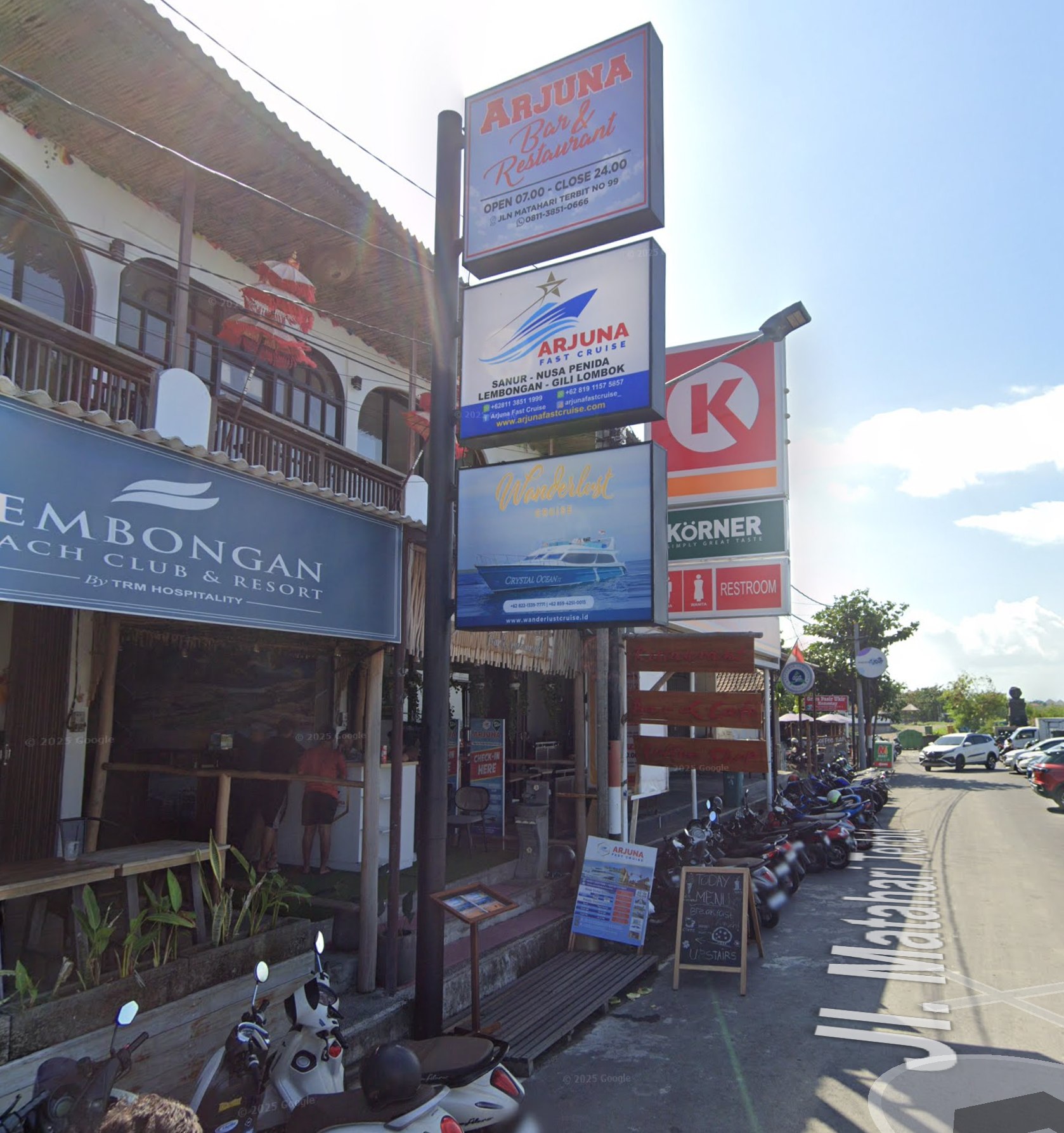 meeting point of Bali fast boat