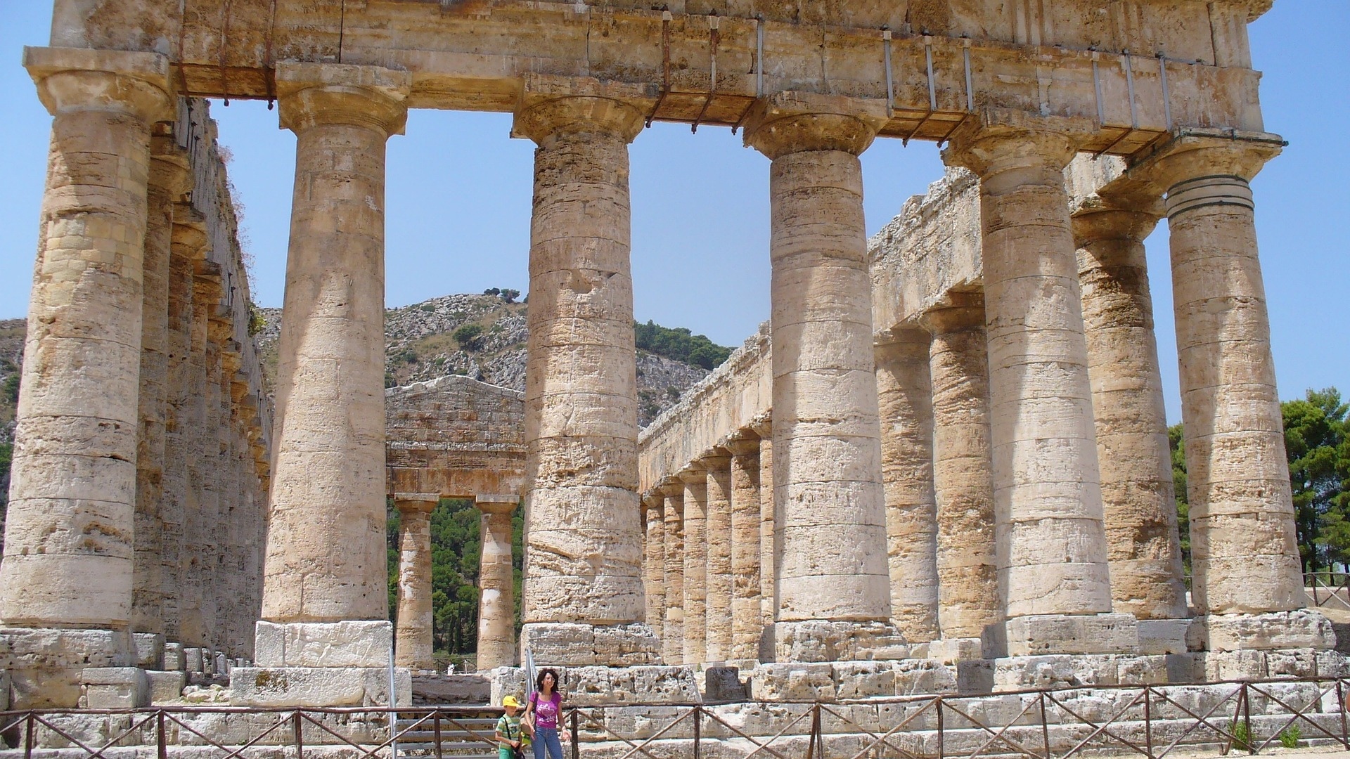 The historic theatre offers stunning views, blending ancient architecture with nature's peaceful backdrop