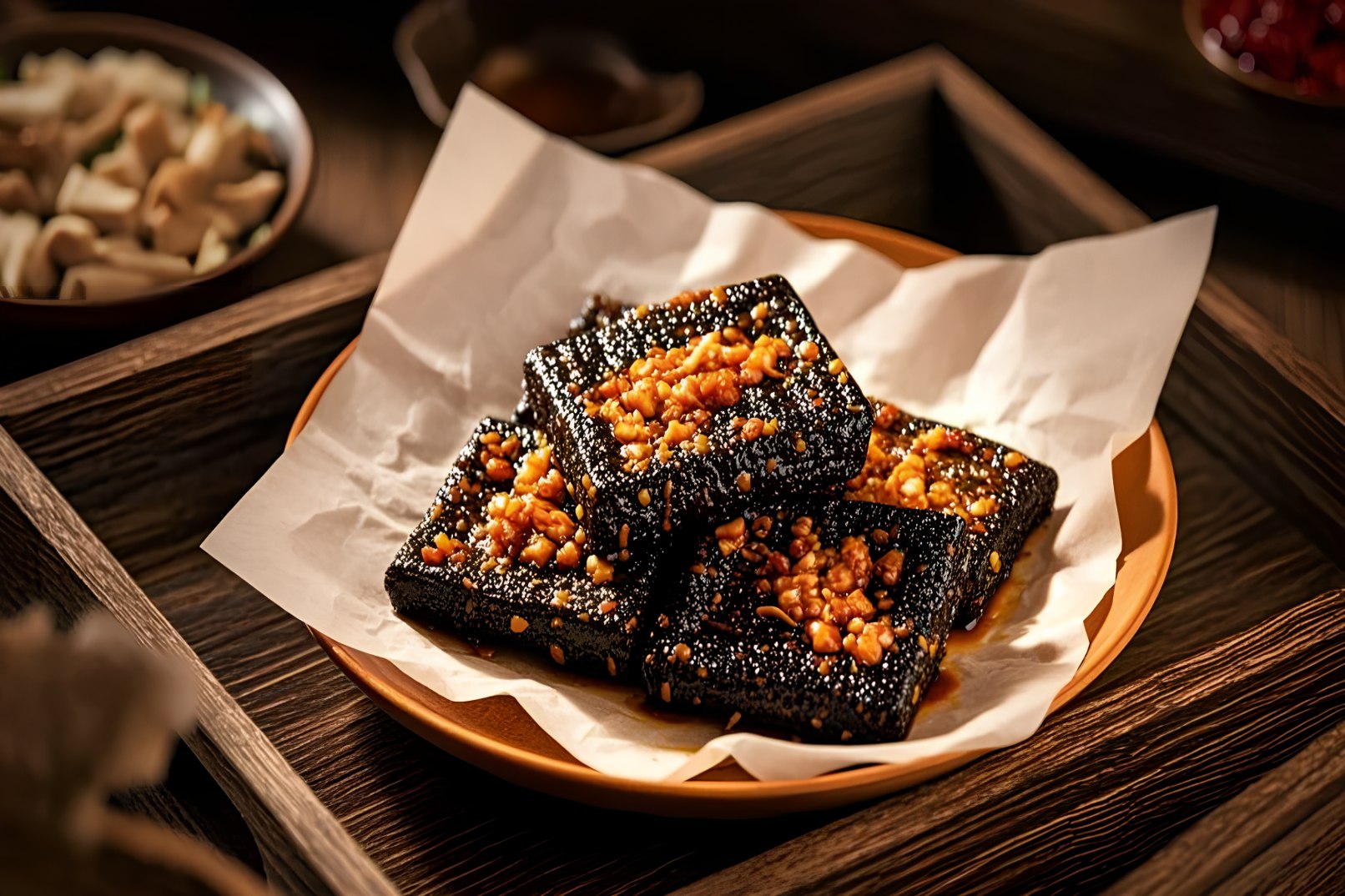 Huo Gong Dian is a time-honored brand with over 440 years of history, integrating traditional folk culture, Huo Temple culture, and food culture. It is famous for its Changsha intangible cultural heritage stinky tofu, braised pork, and other snacks.
