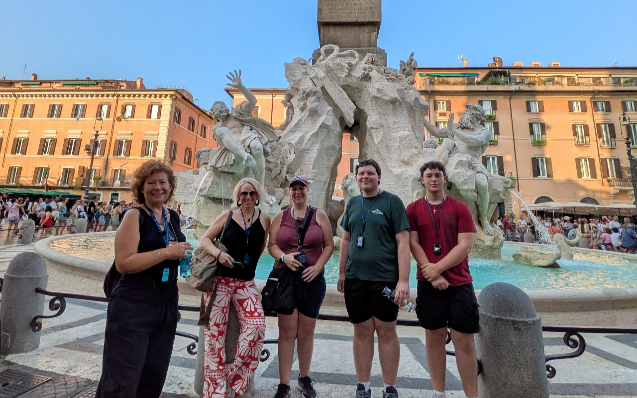 Rome 2-hour small group evening walking tour