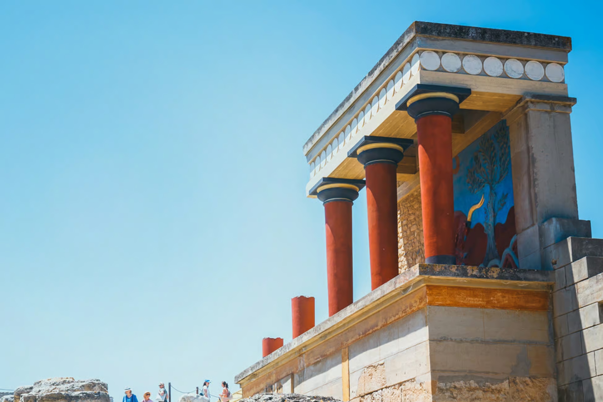 Knossos Palace ticket with audio guide in Heraklion