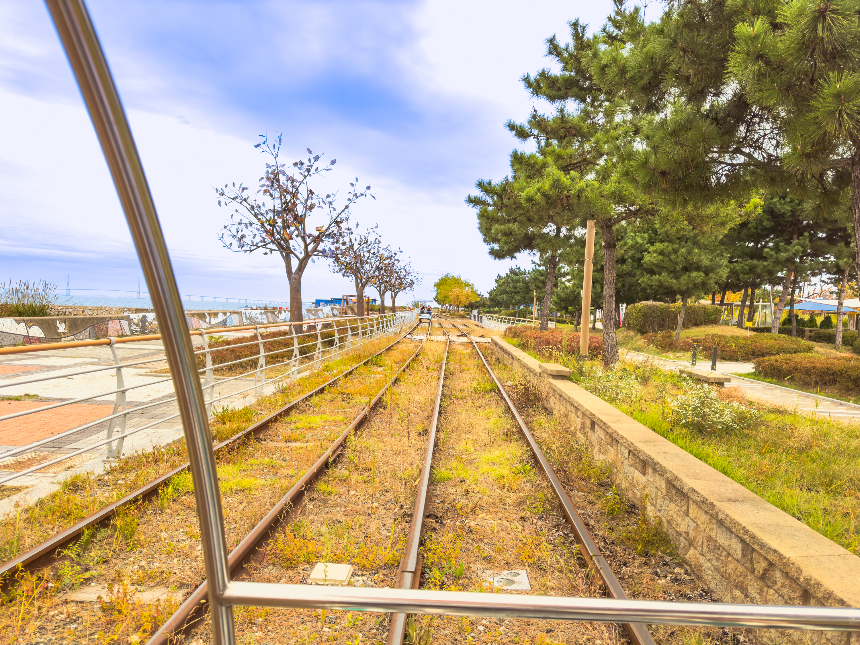 仁川永宗島海邊鐵路自行車