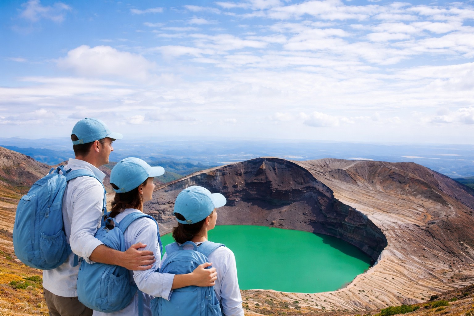 Ginzan Onsen, Fox Village, and Zao Okama One-Day Tour (Shared/Private Car Charter)