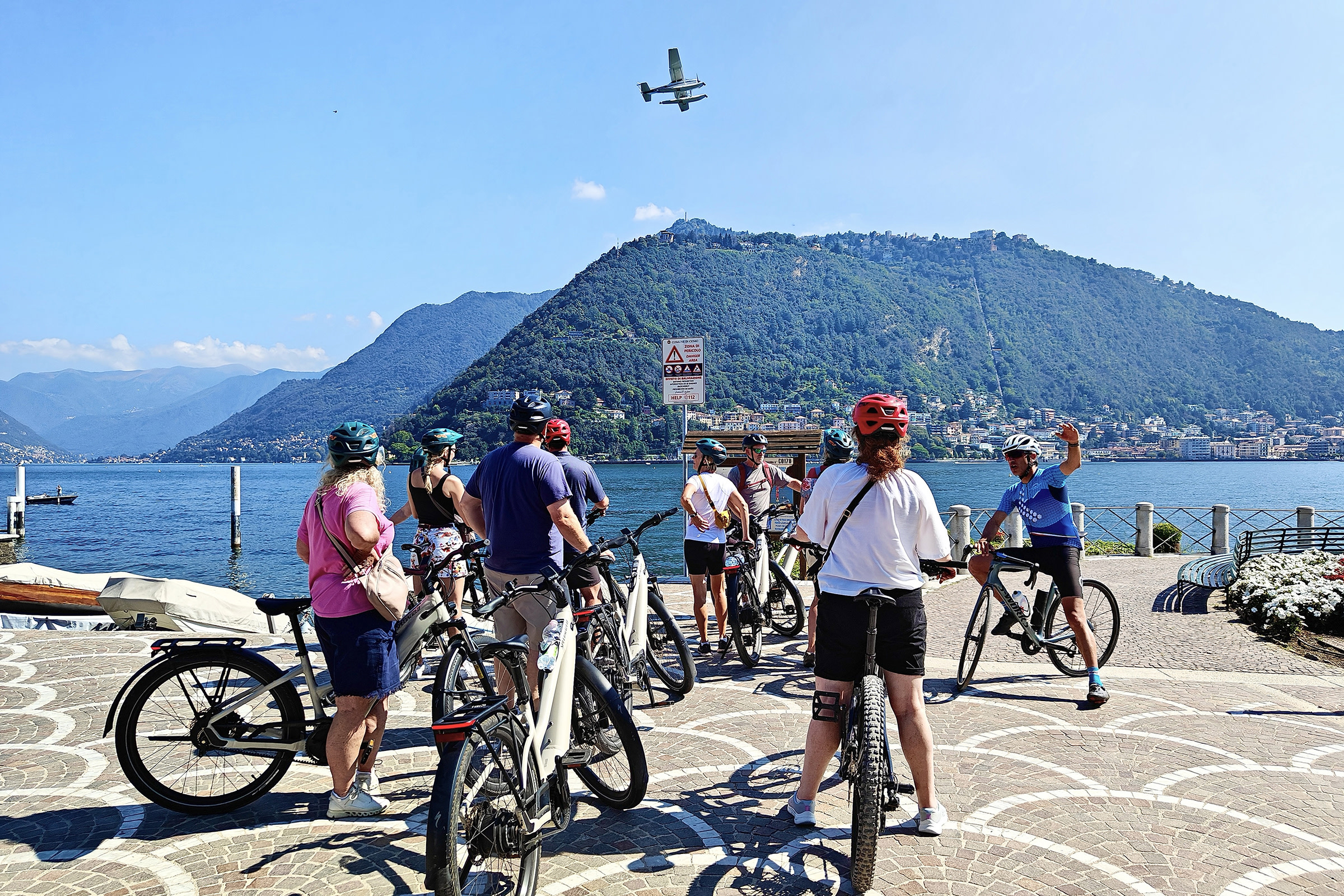 Lake Como & Moltrasio Half-day Sightseeing & Electric Bike Tour