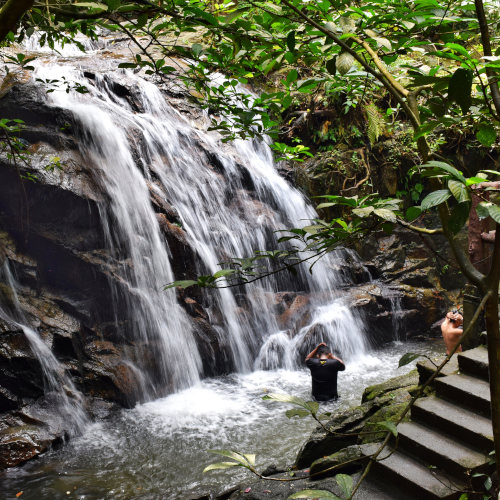 Batu Caves, Selayang Hot Spring & Kanching Waterfalls Half Day Tour