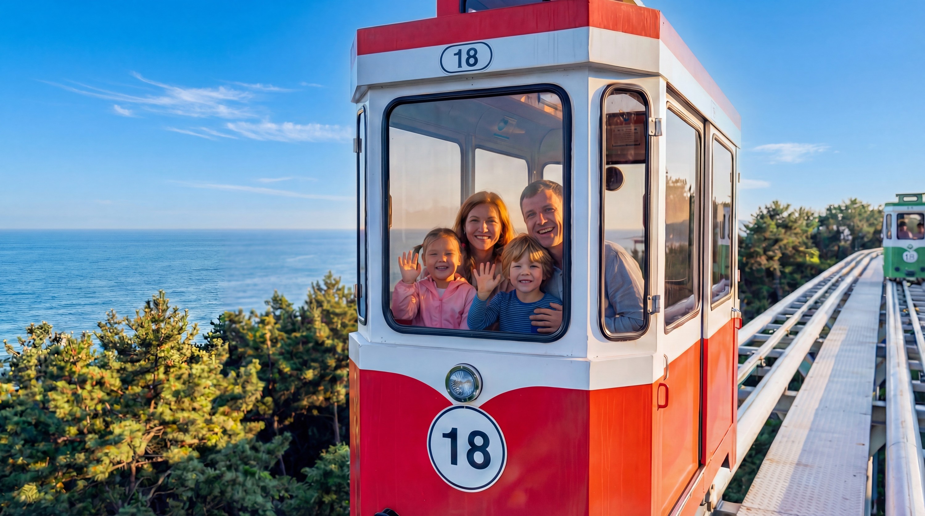 Busan Small Group (Max 7p) Sky Capsule & Cable Car with Hotel Pickup