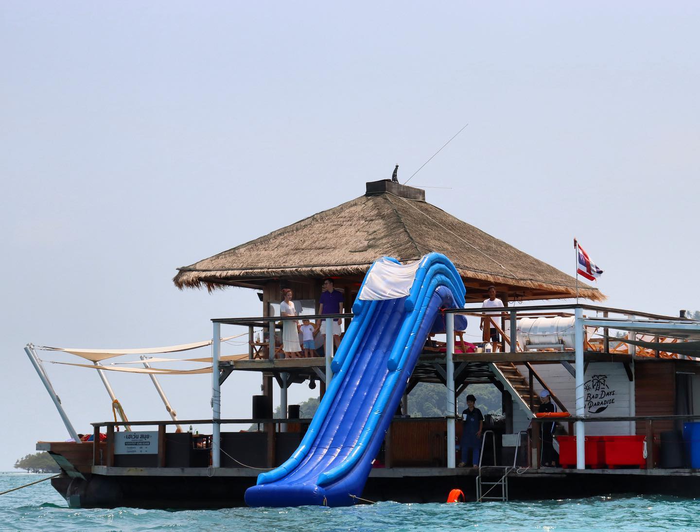 蘇梅島 Floating Bar - 豬島一日遊