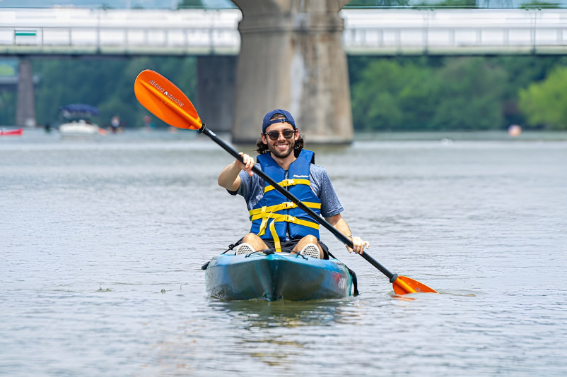 Downtown to Barton Springs Kayak Tour in Austin