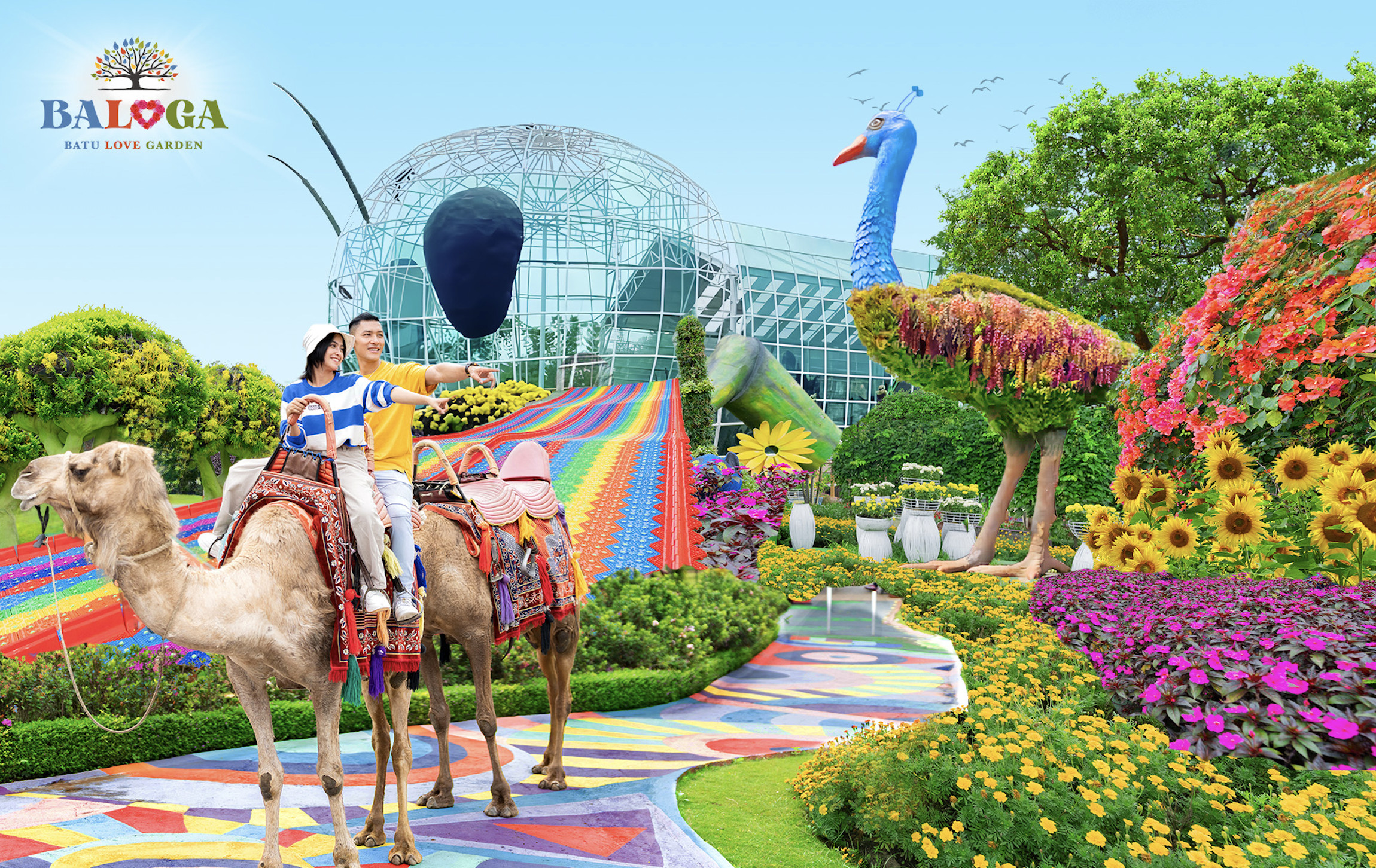 Batu Love Garden in Malang