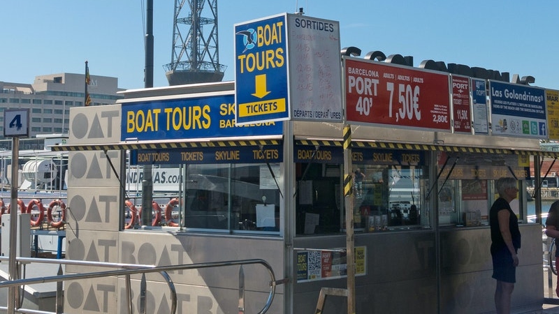 巴塞羅那Las Golondrinas遊船體驗 (Las Golondrinas cruise experience in Barcelona)