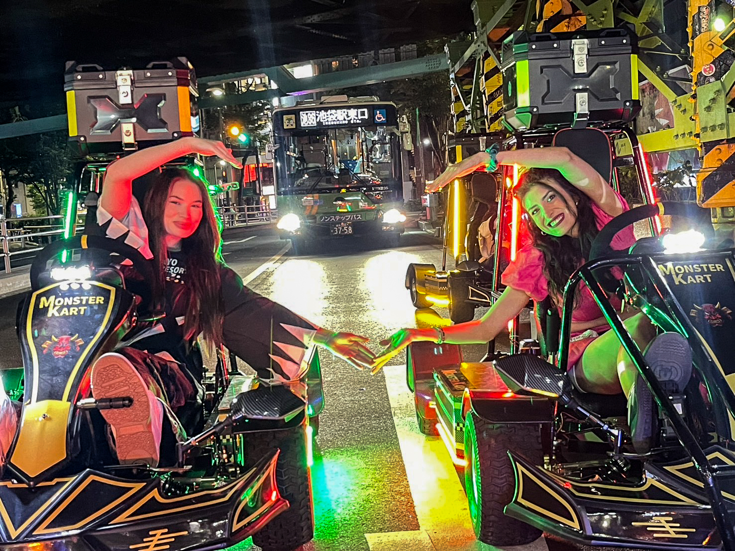 Monster Kart: Through Shibuya to Harajuku in an Original Kart!