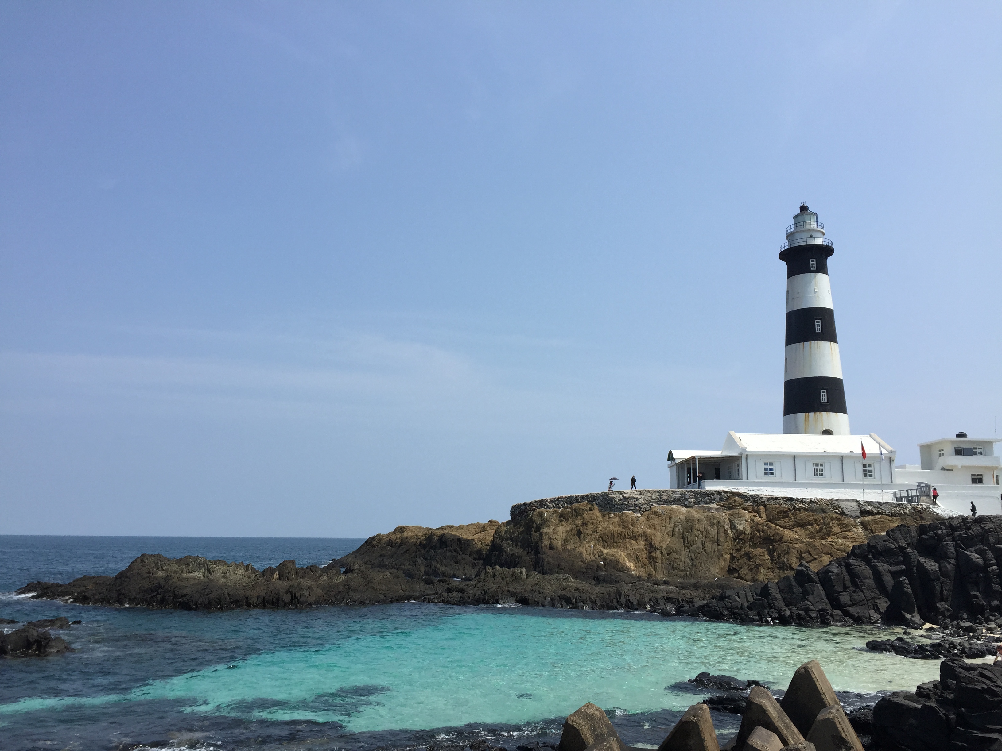 澎湖吉貝跳島: 目斗嶼燈塔&水上活動&島上機車&來回船票