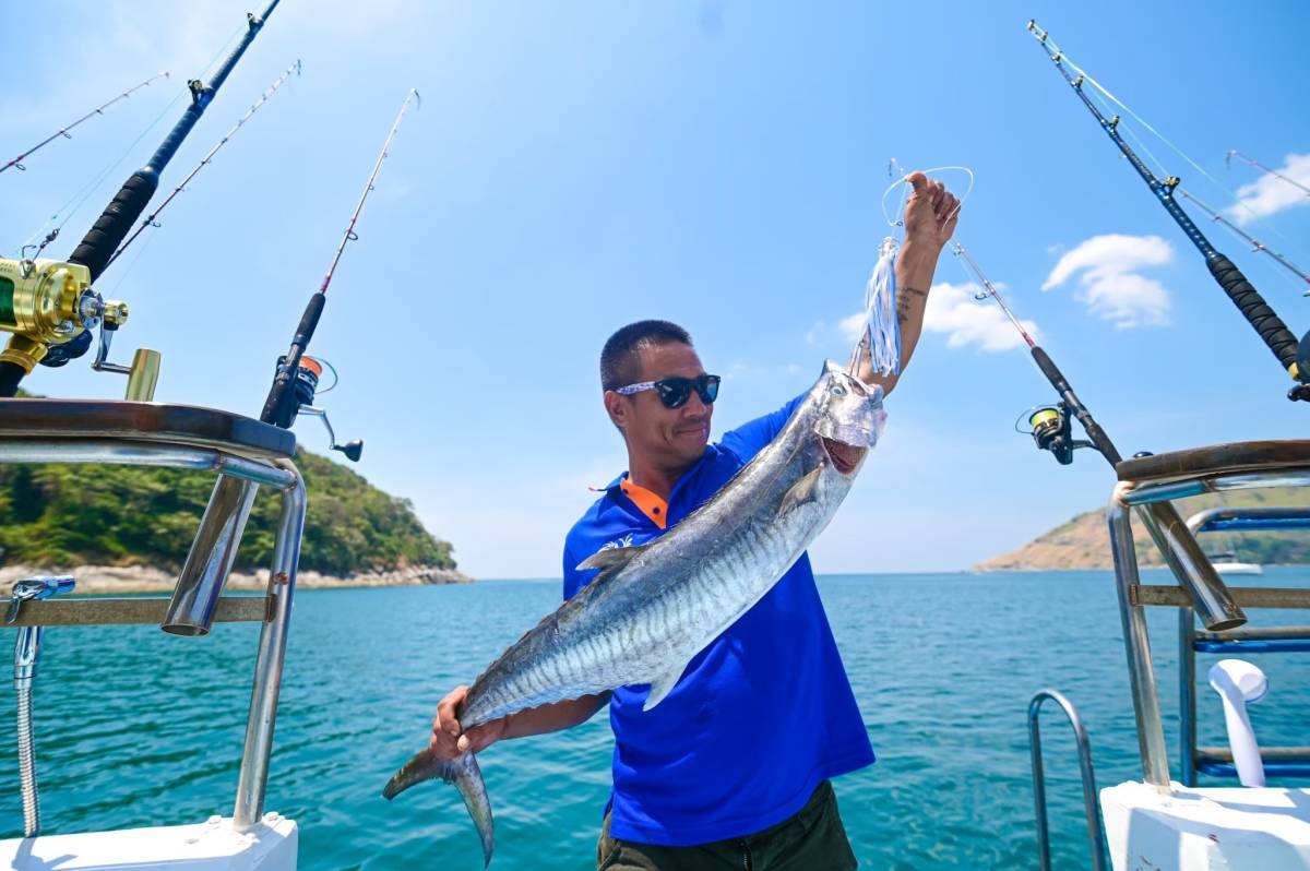 海上垂釣