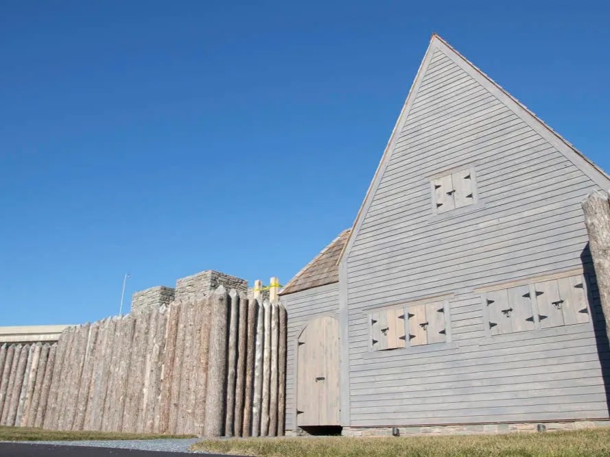 Explore the reconstructed Fort La Tour on Saint John’s waterfront