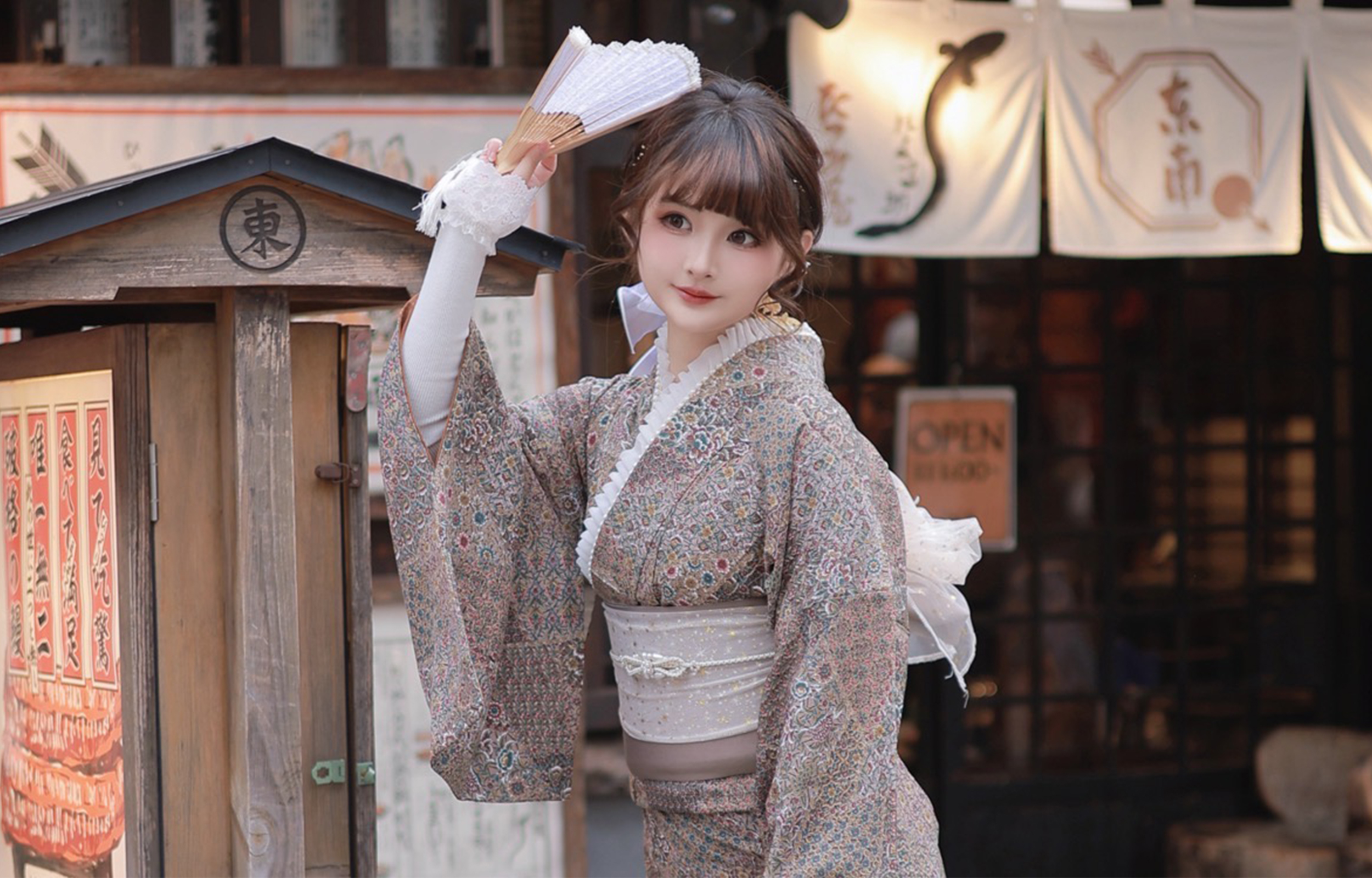 京都和服／浴衣租借＆攝影體驗（櫻花和服 Oukakimono提供）