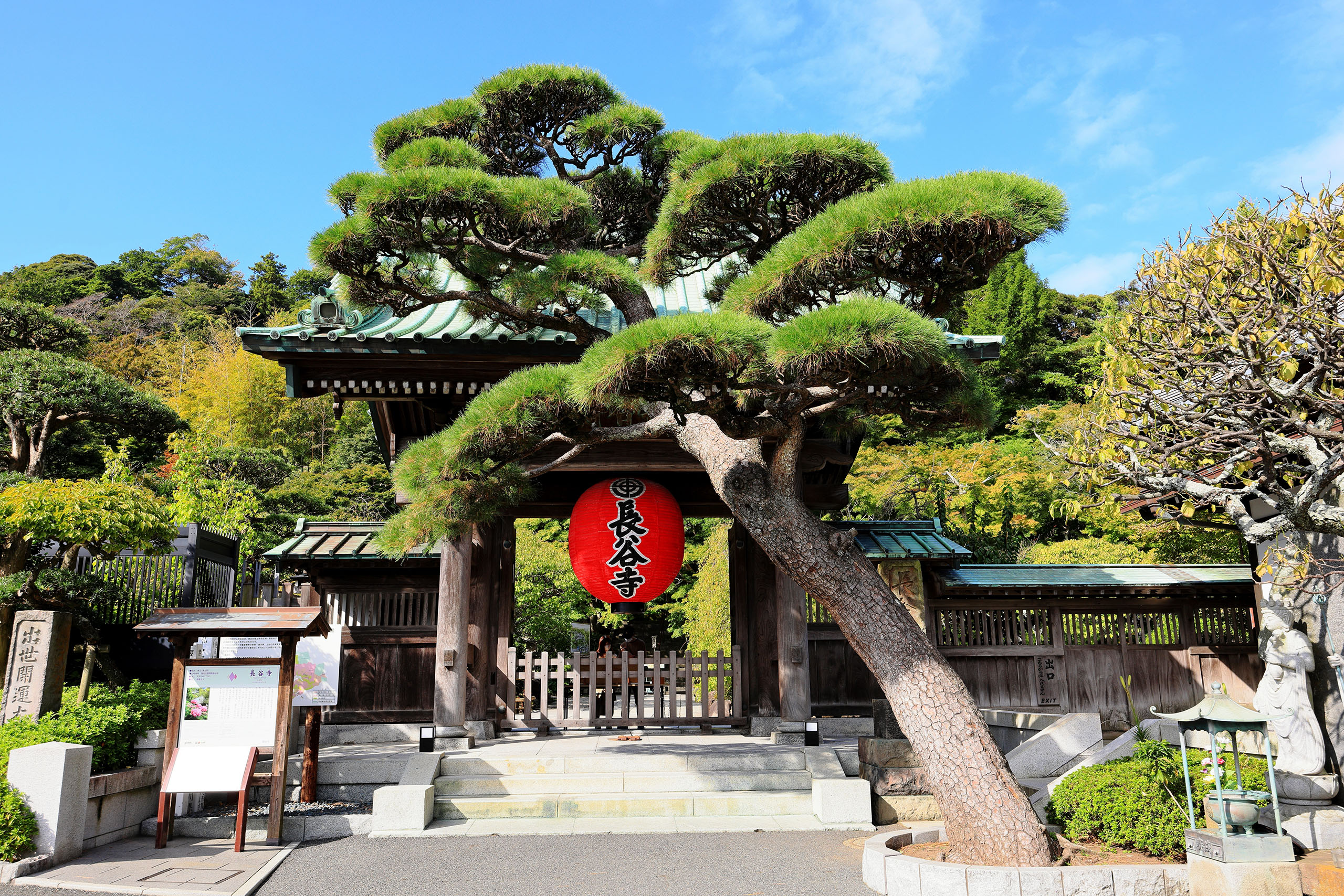 從長谷站下車後,步行一小段路即可輕鬆抵達長谷寺,這座寺廟被親切地稱為「花之寺」。 從長谷站下車後,步行一小段路即可輕鬆抵達長谷寺,這座寺廟被親切地稱為「花之寺」。
