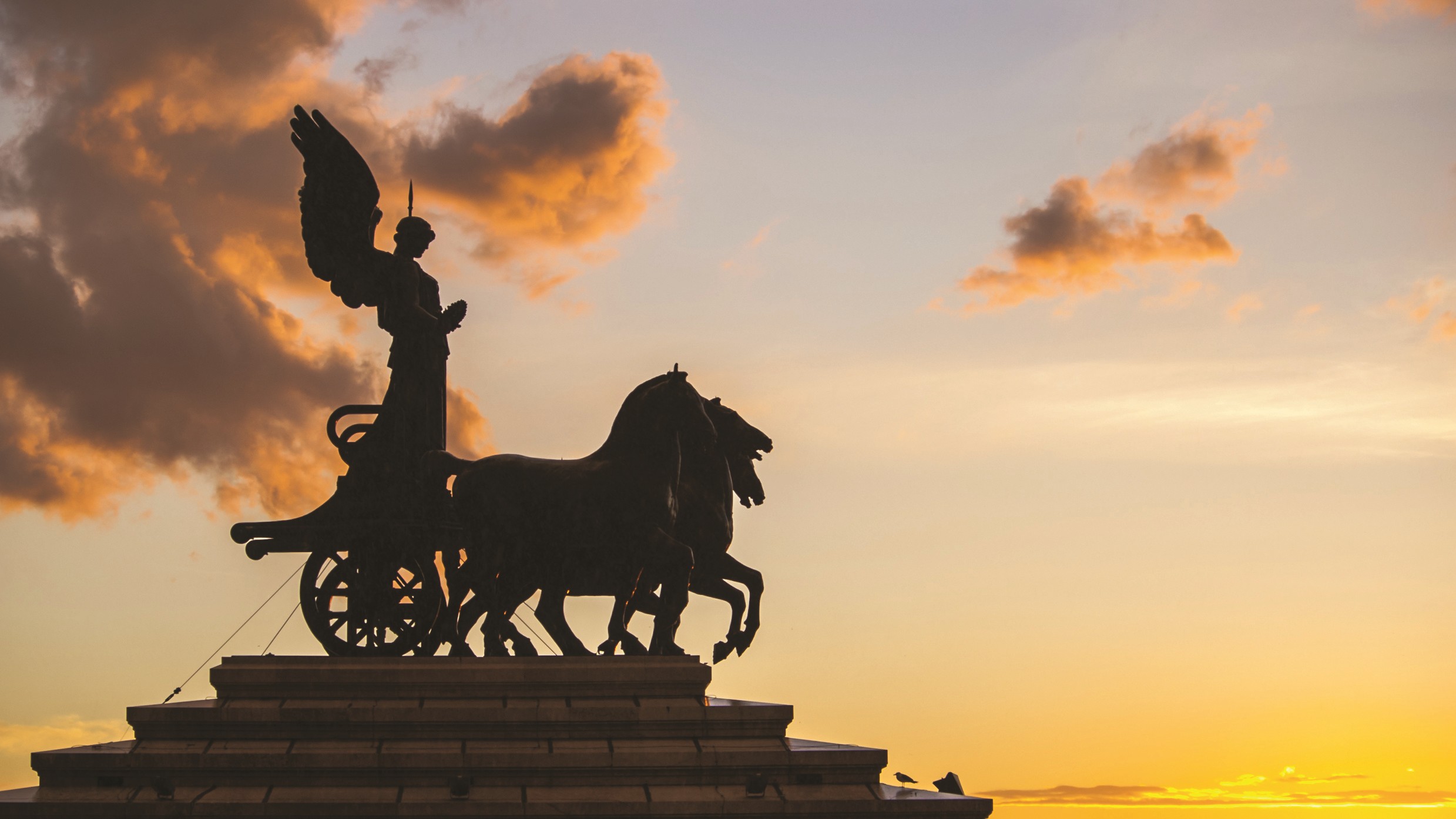 Christmas panoramic bus tour in Rome