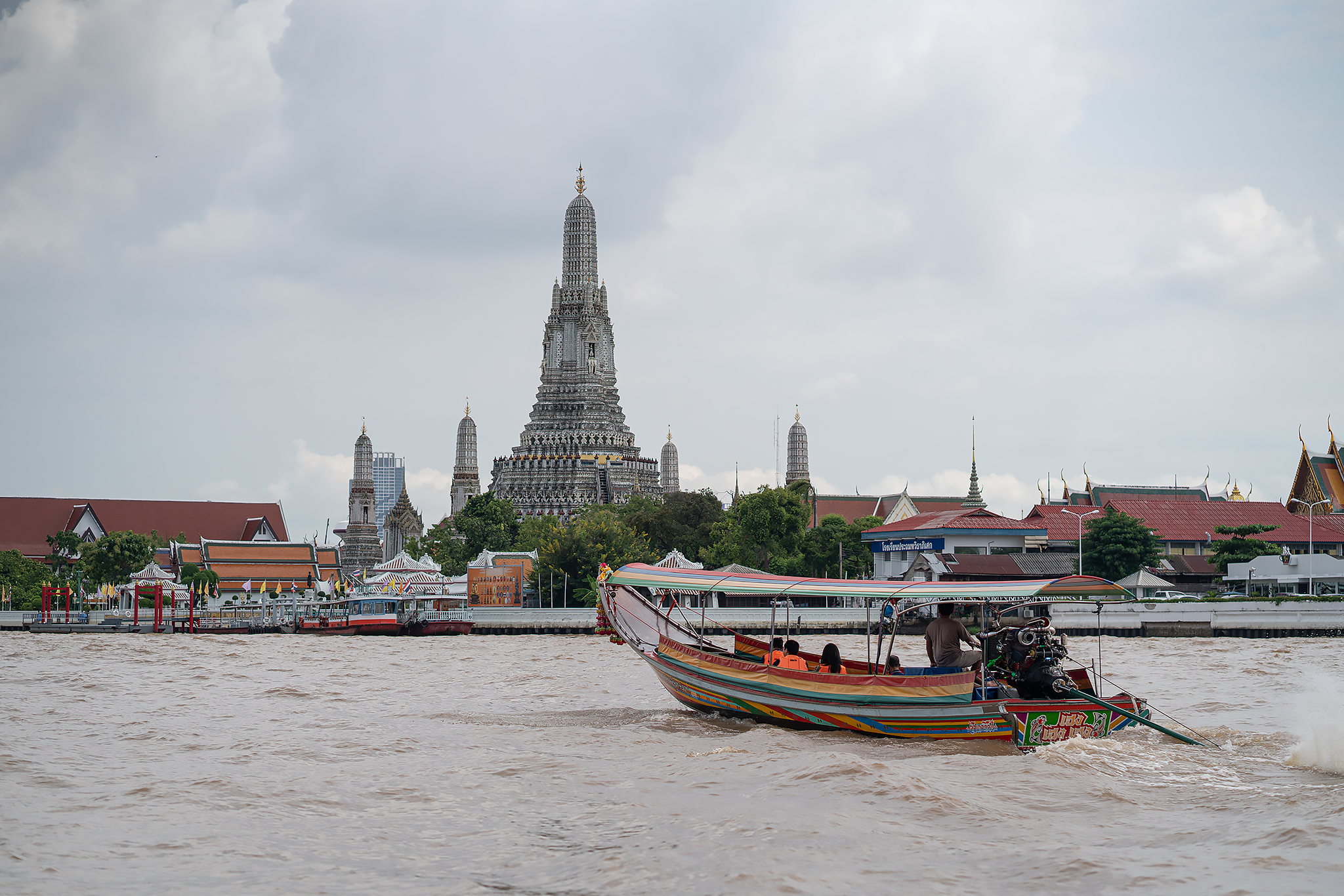 曼谷水門寺（Wat Paknam）& 長尾船運河觀光之旅