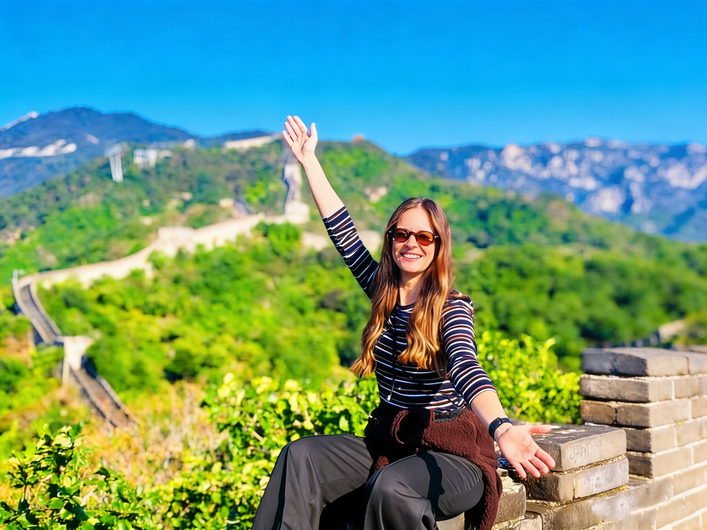 行程尾聲，導遊會按時前往火車站送您返程。這一天的旅程堪稱一場深度文化沉浸之旅。清晨踏入故宮，紅牆黃瓦間流轉著明清王朝的莊嚴氣韻；午後登臨長城，蜿蜒的城牆盤踞在崇山峻嶺之上，磚石間鐫刻著古人的智慧與堅韌。從宮廷的精緻規制到長城的雄渾氣魄，兩大世界文化遺產用各自的魅力，讓你全方位感受了北京的歷史深度與人文溫度。
導遊會將你安全送至高鐵站，之後您將自行搭乘高鐵返程，抵達天津站後，司機已在指定地點等候，全程無縫銜接，平穩將你送至下榻的飯店，為這場充實又難忘的北京一日行，畫上圓滿而愜意的句號。