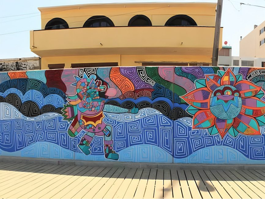 Discover striking murals and colorful street art that showcase Tijuana’s rich culture