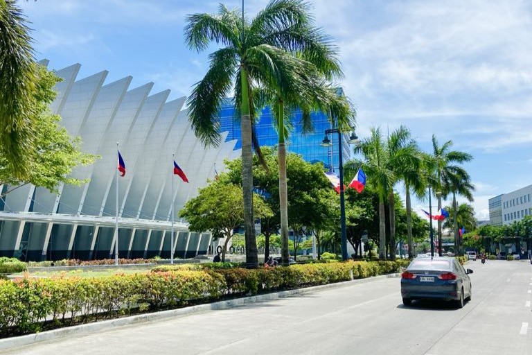 side view of the iloilo convention center