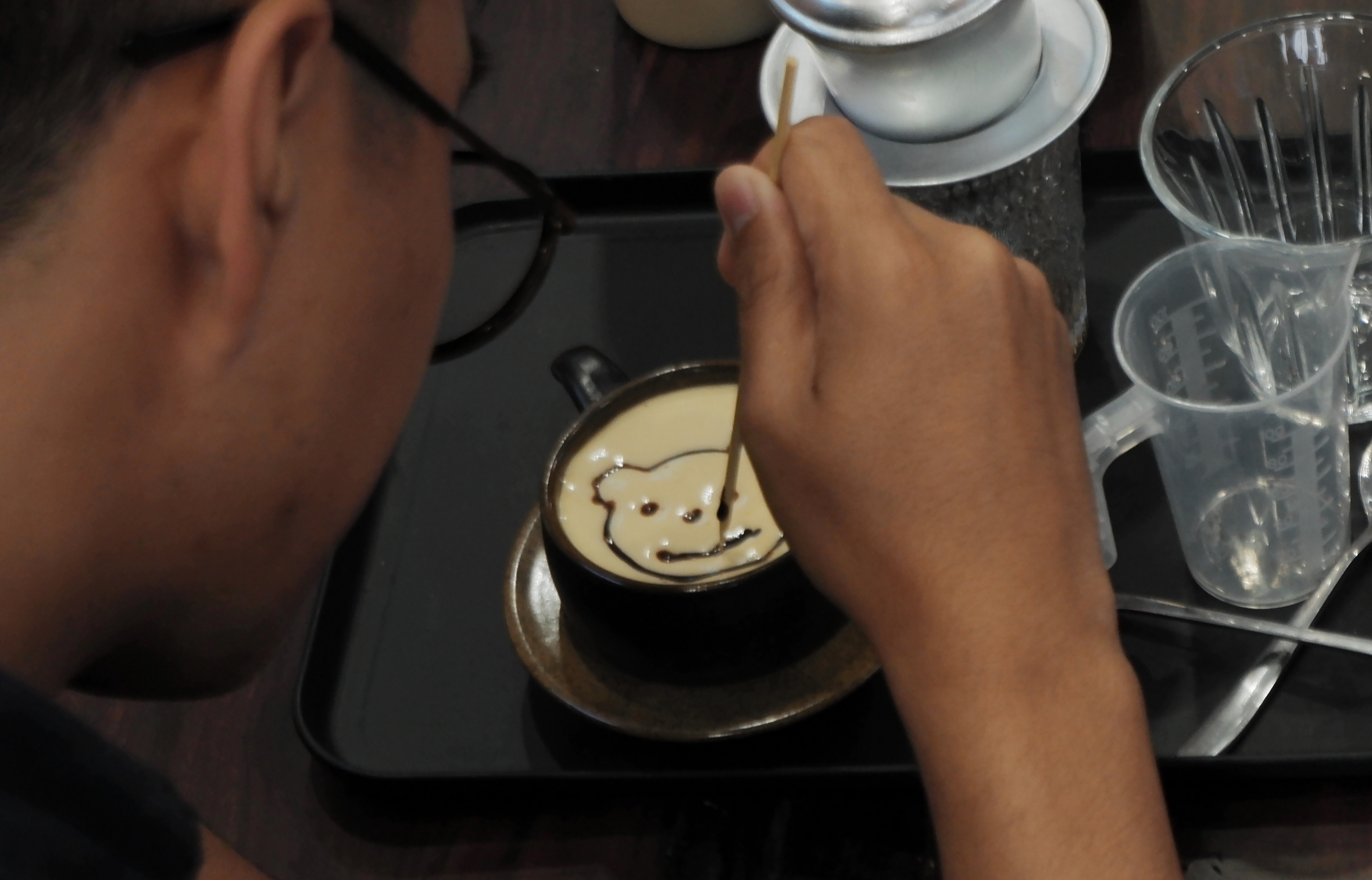 將您的咖啡設計成您想要的任何形狀 將您的咖啡設計成您想要的任何形狀